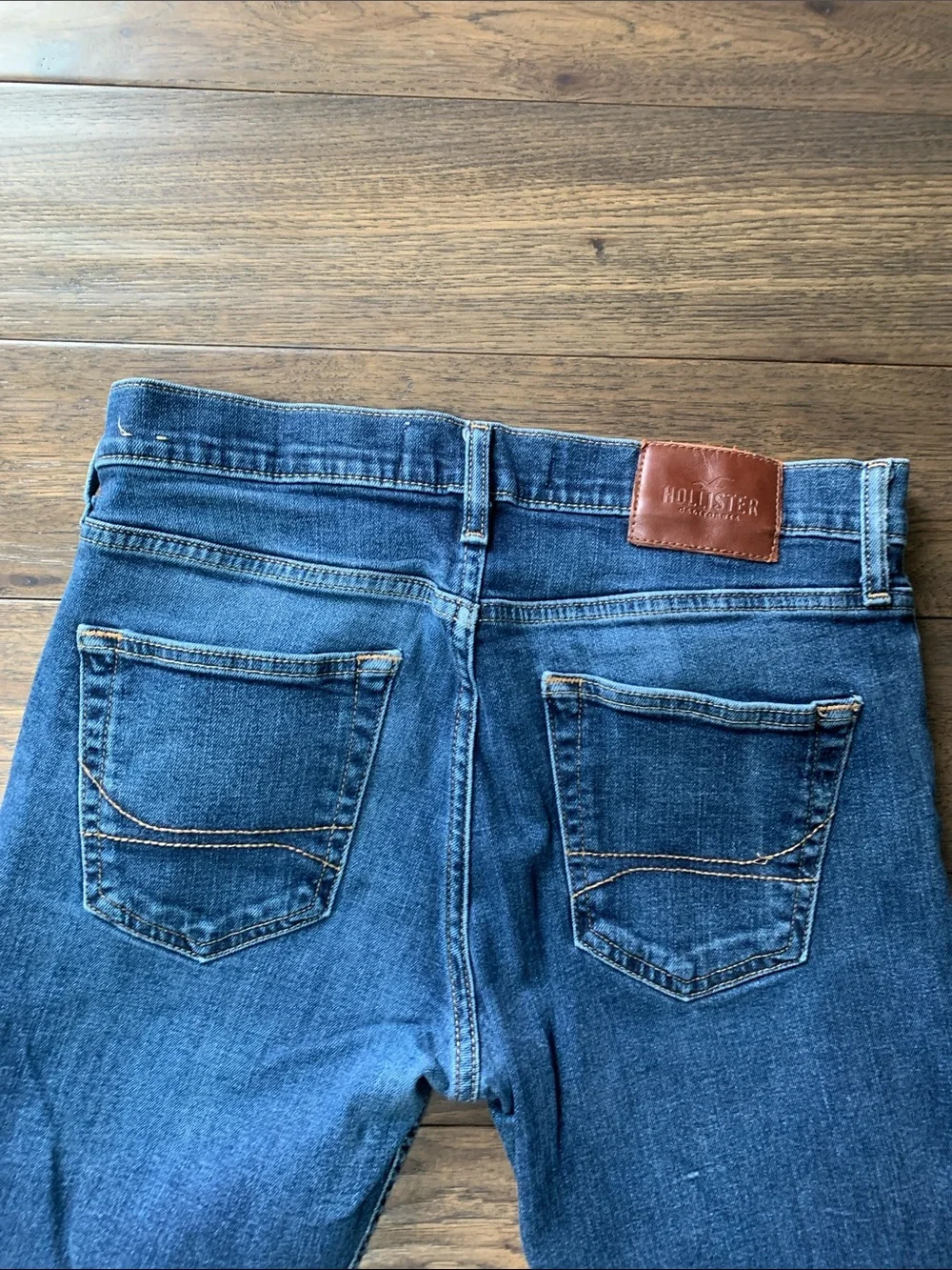 Hollister Men's Classic Slim Straight Indigo Denim Jeans. Pre-Owned.Size:30x29.